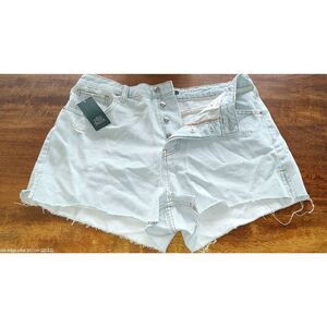 NWT Wild Fable Super High-rise cutoff shorts button fly Size 12/2.5" inseam ligh